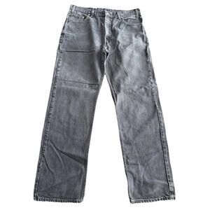 Levi’s Black Men’s 505 Jeans Rare “R” Tab 38x32